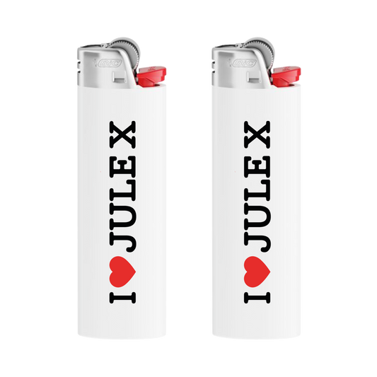 Jule X | Feuerzeuge (2 Stück) | I ❤ Jule X