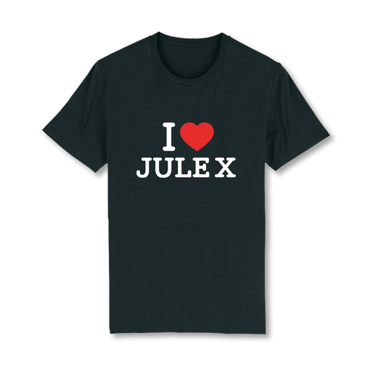 Jule X | T-Shirt (Schwarz) | I ❤ Jule X