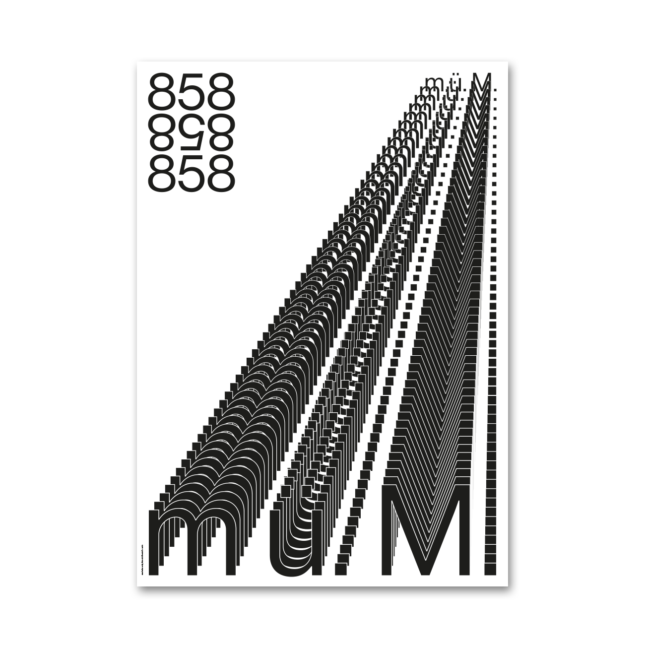 Lo & Leduc | Poster Set | Live 858 m ü. M. & S/W 858 m ü. M.