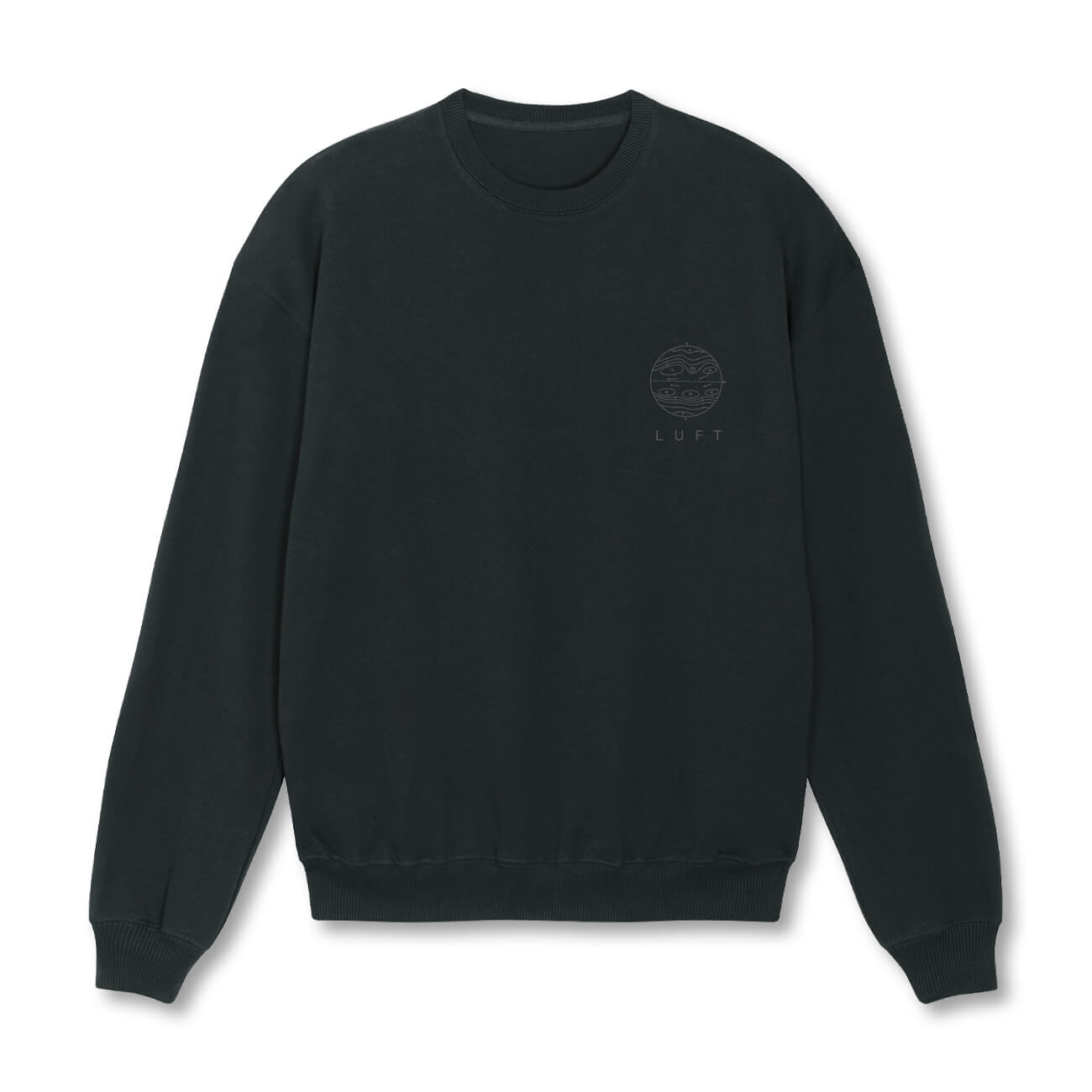 Lo & Leduc | Oversize Pullover (Schwarz) | Luft