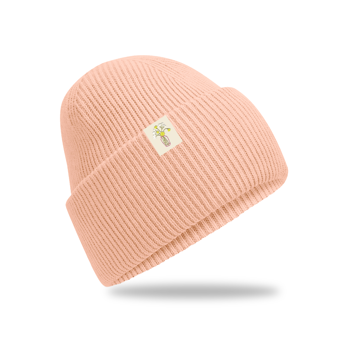 Riana | Mütze | Mi sölbe seh (Deep Cuffed Beanie - Peach)