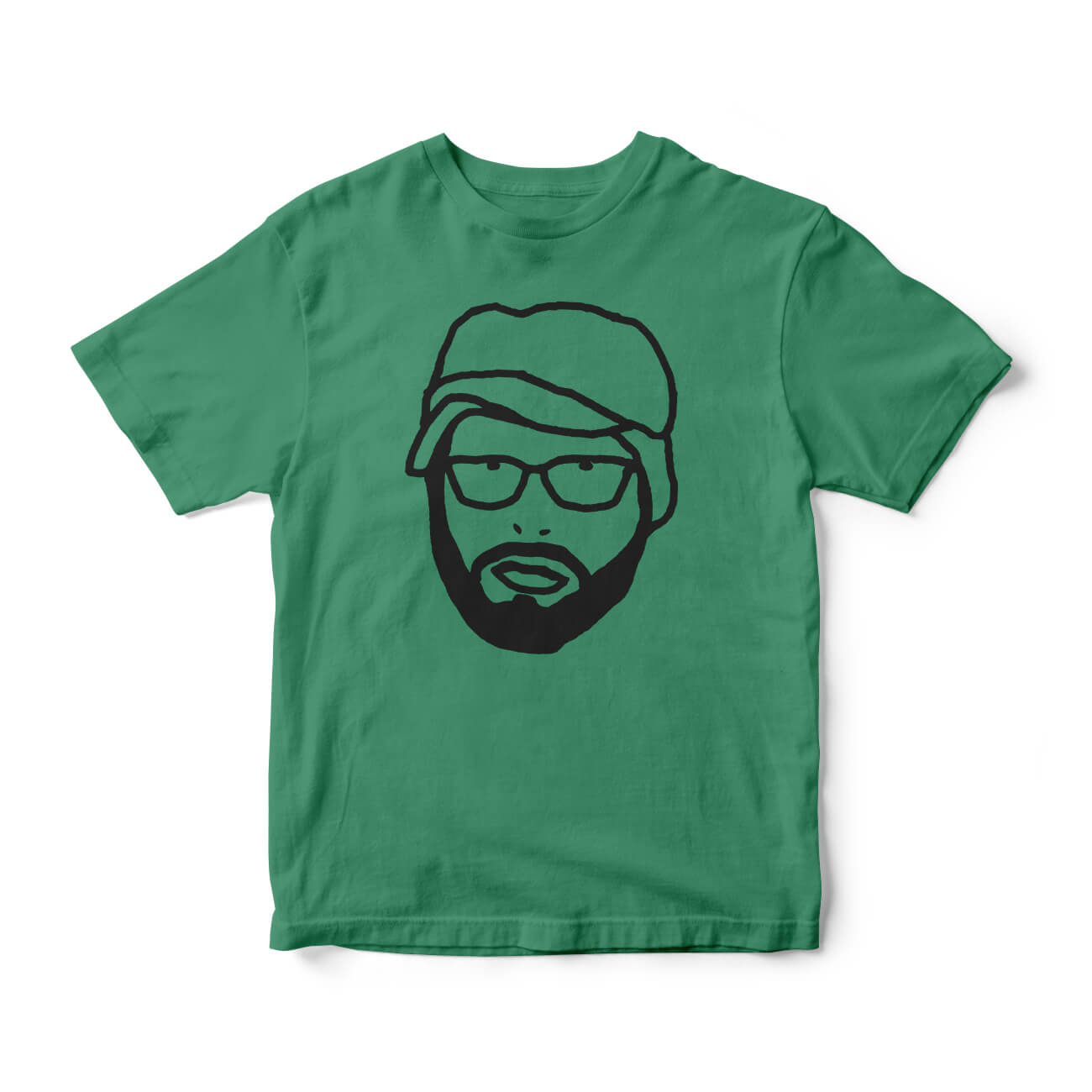 Tinguely dä Chnächt | T-Shirt | Mis Bier (Grün)