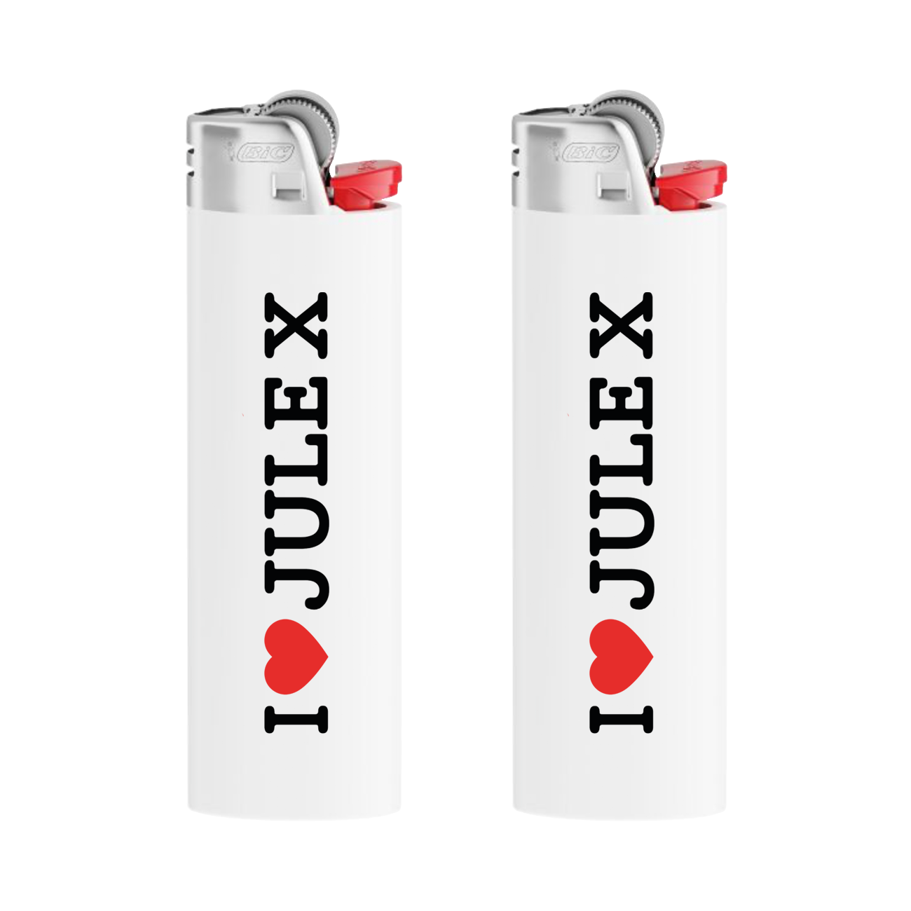 Jule X | Feuerzeuge (2 Stück) | I ❤ Jule X