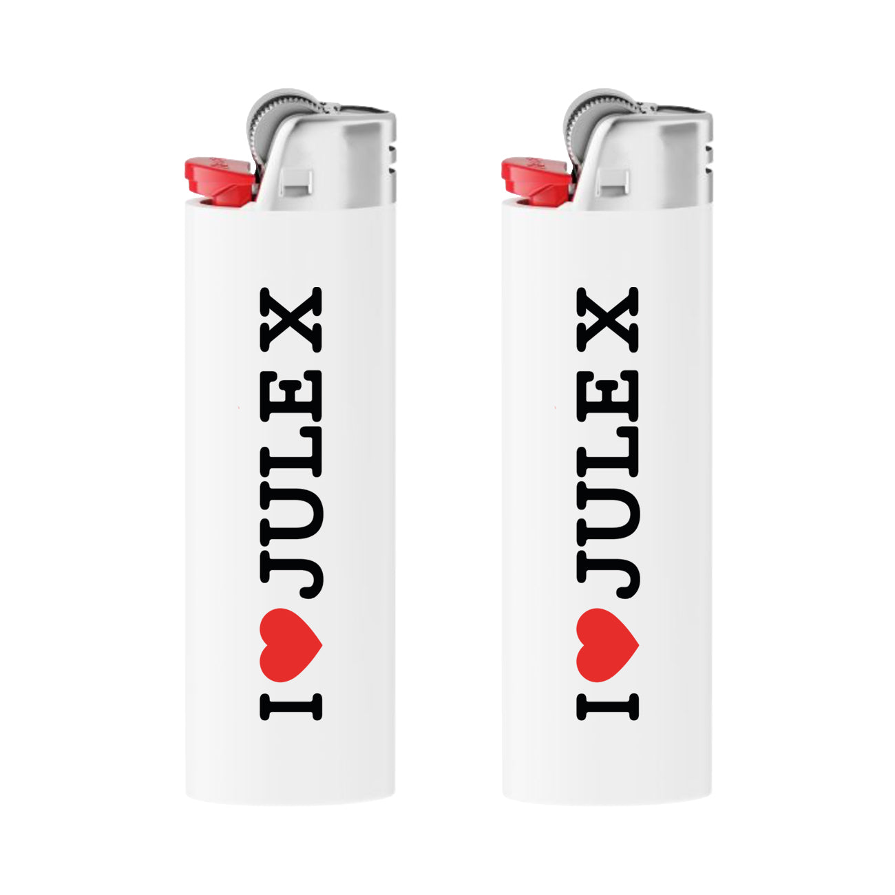 Jule X | Feuerzeuge (2 Stück) | I ❤ Jule X