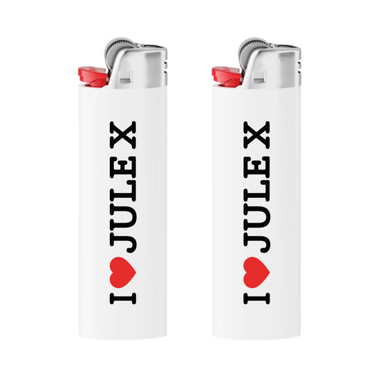 Jule X | Feuerzeuge (2 Stück) | I ❤ Jule X