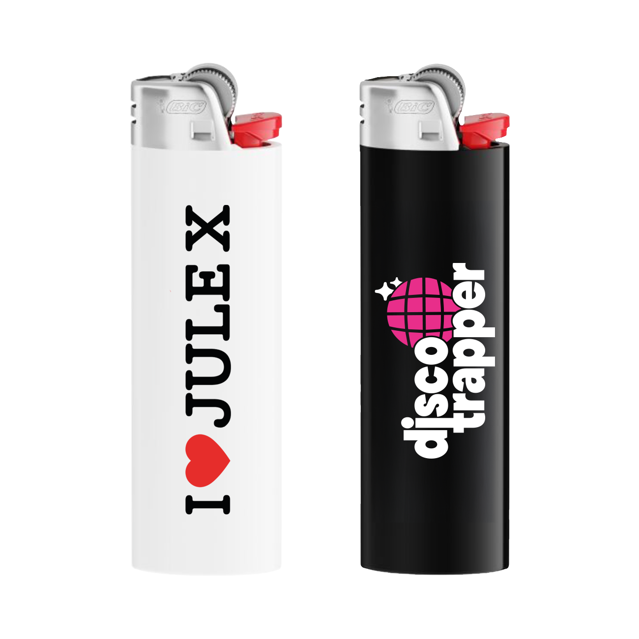 Jule X | Feuerzeuge | I ❤ Jule X & DiscoTrapper