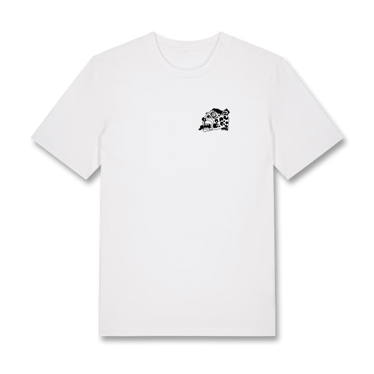 Jule X | T-Shirt | Leopferd (Weiss)