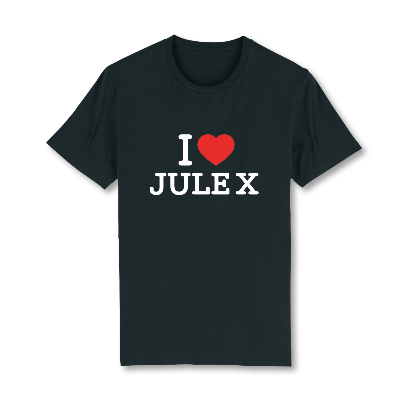 Jule X | T-Shirt (Schwarz) | I ❤ Jule X