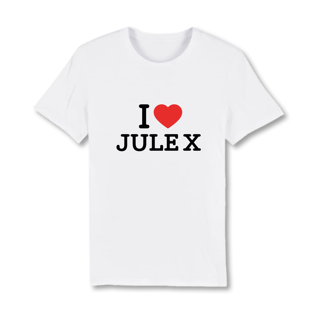 Jule X | T-Shirt (Weiss) | I ❤ Jule X