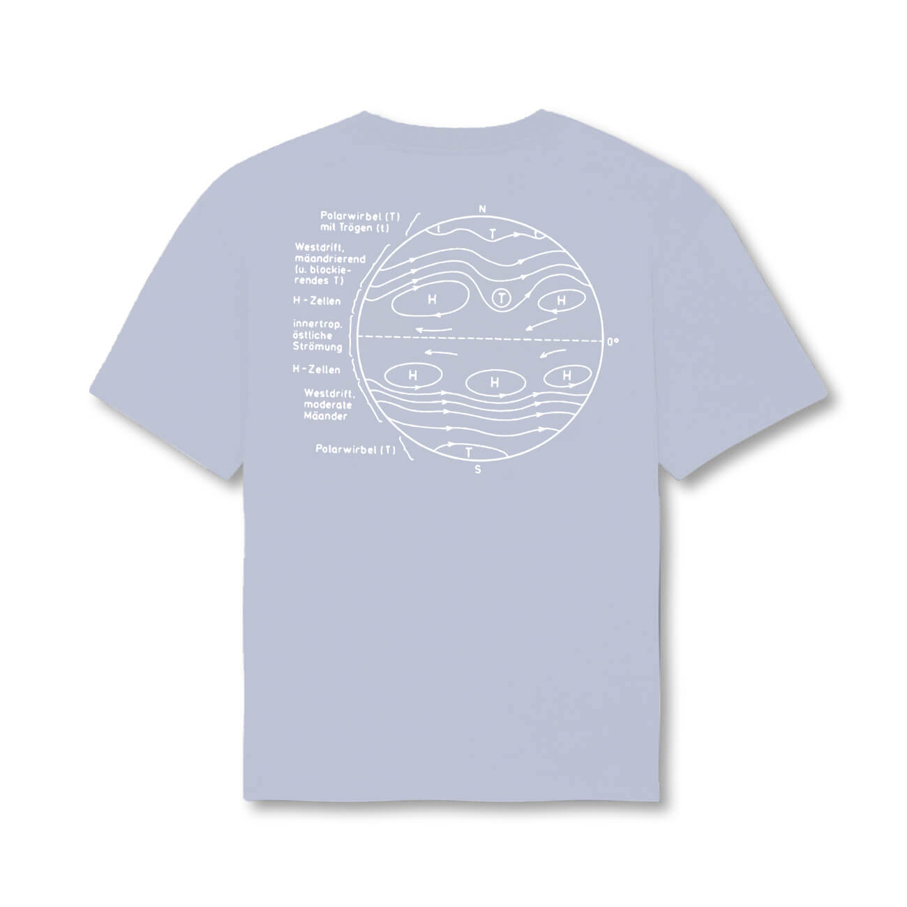 Lo & Leduc | T-Shirt (Serene Blau) | Luft