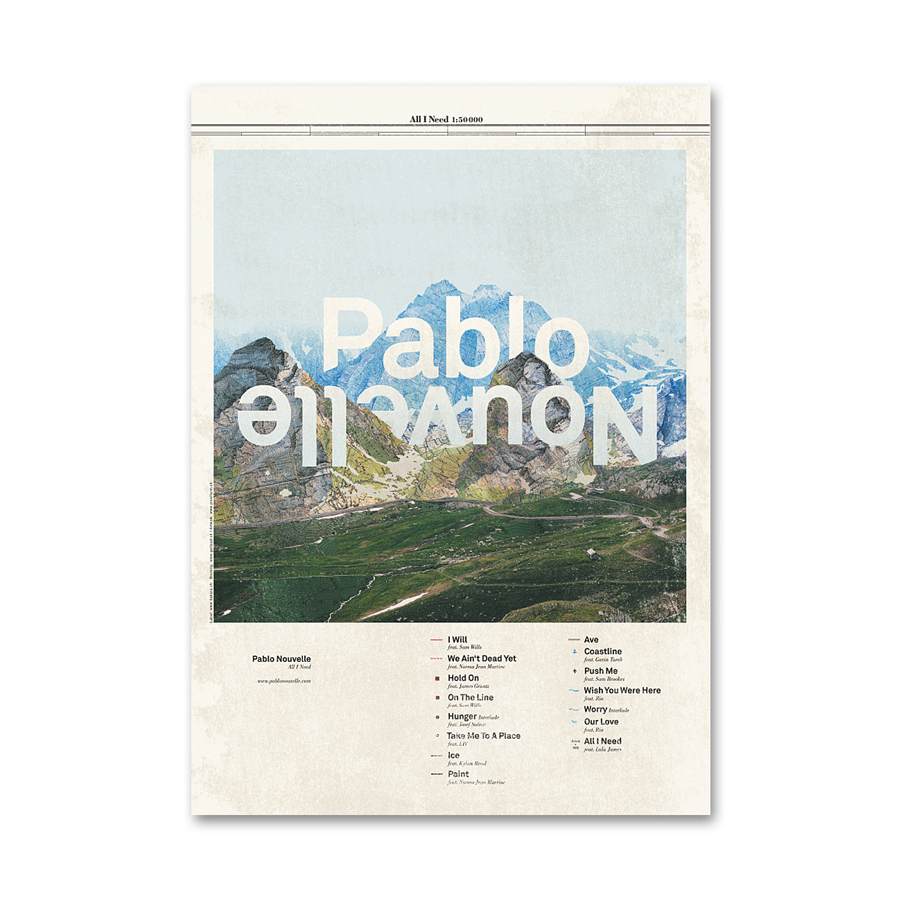 Pablo Nouvelle | Poster | All I Need