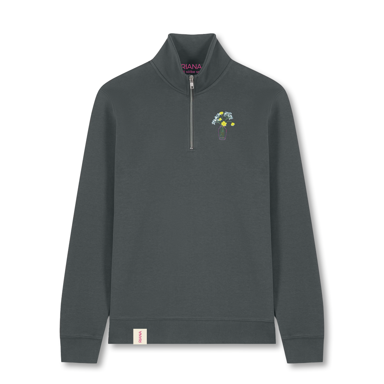 Riana | Pullover | Mi sölbe seh (Anthrazit)