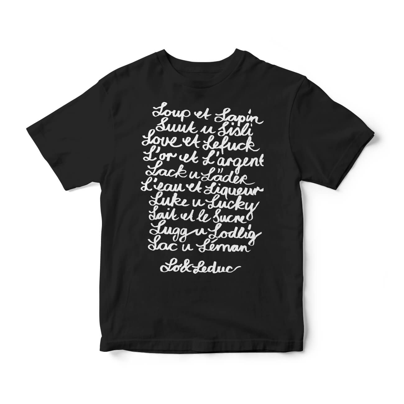 Lo & Leduc | T-Shirt | Zucker fürs Volk (schwarz)