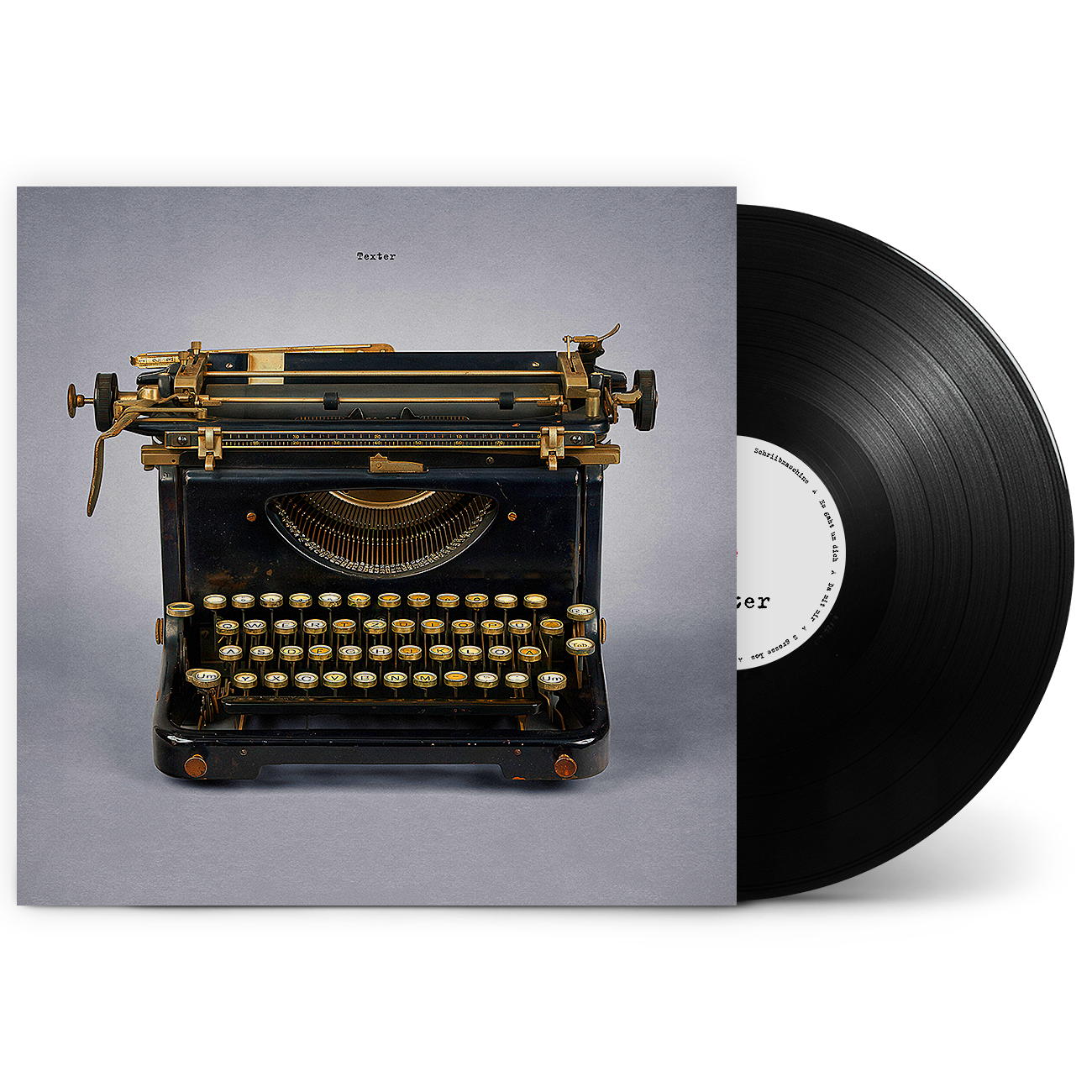 Texter | Vinyl | Schriibmaschine